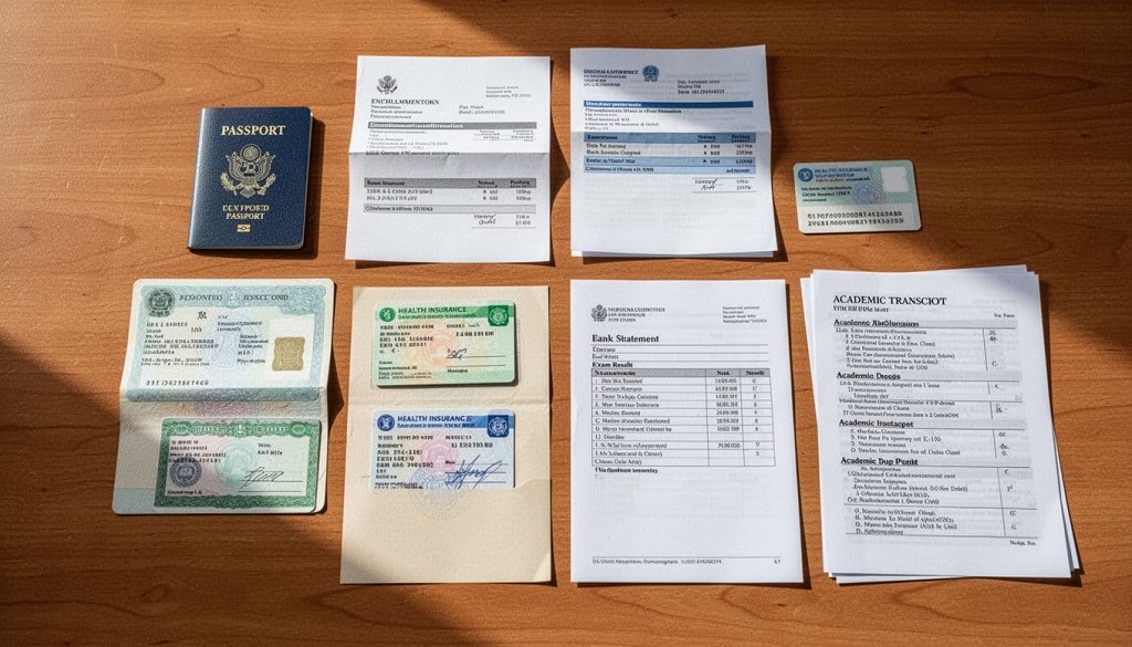 Australia student visa documents checklist