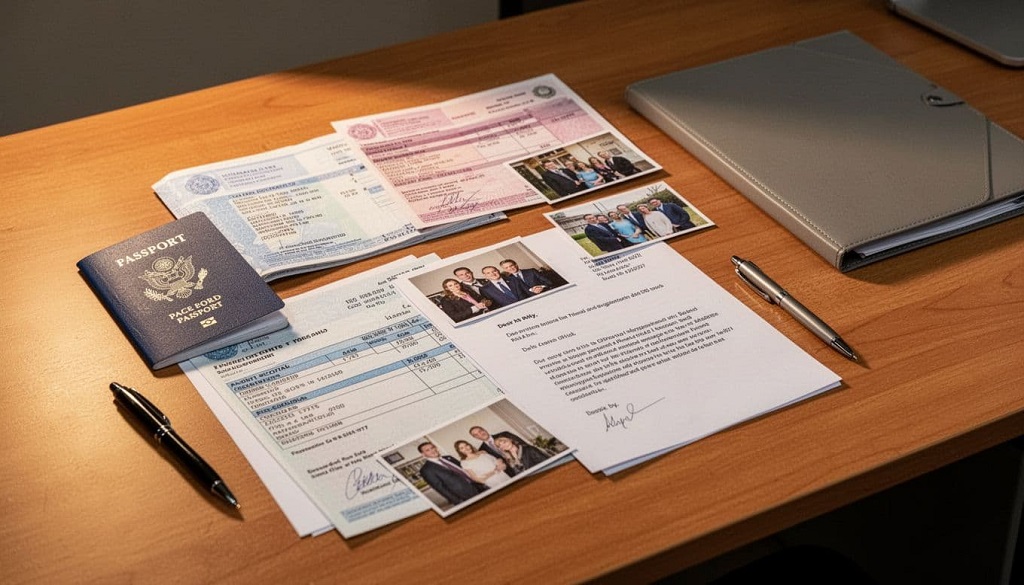 Relationship for a Dependent Visa Application