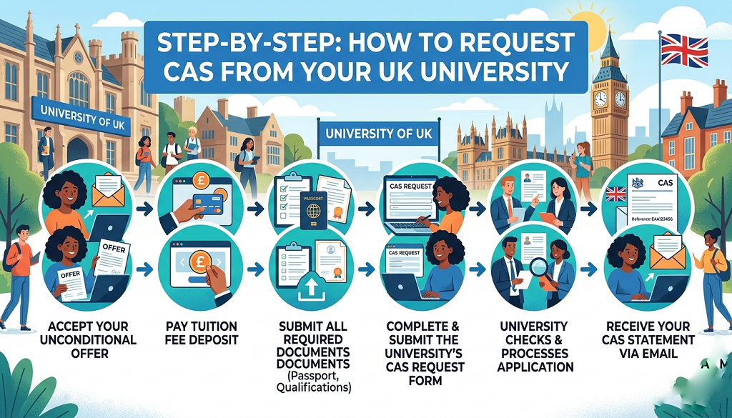 Step by step How To Request CAS