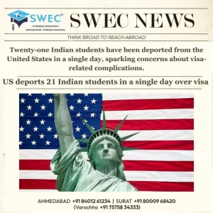 21 Indian Students Deported From US In A Single Day