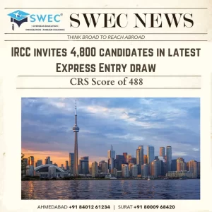 IRCC Invites 4800 Applications in express entry draw