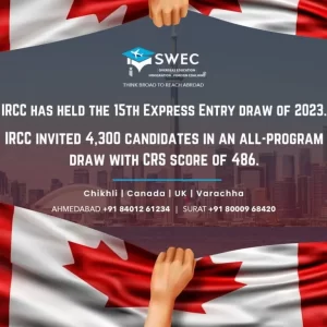 IRCC issued 4300 ITAs in Express Entry draw