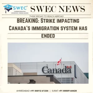 Strike impacting Canadas immigration system ended
