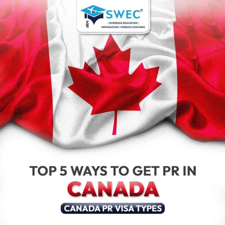 Best 5 Ways To Get PR In Canada: Canada PR Visa Types- PNP | FSW ...