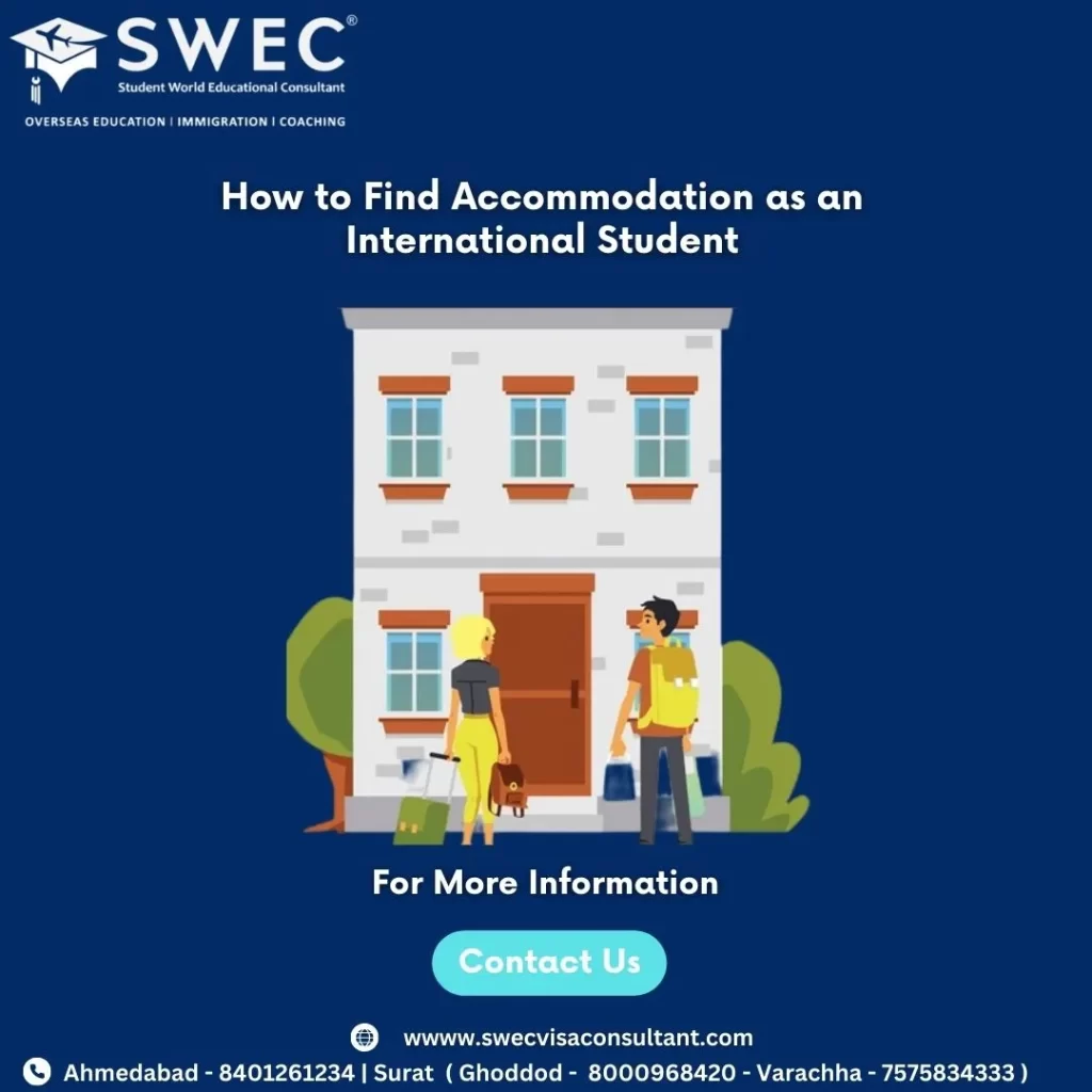 how to find accommodation for international students