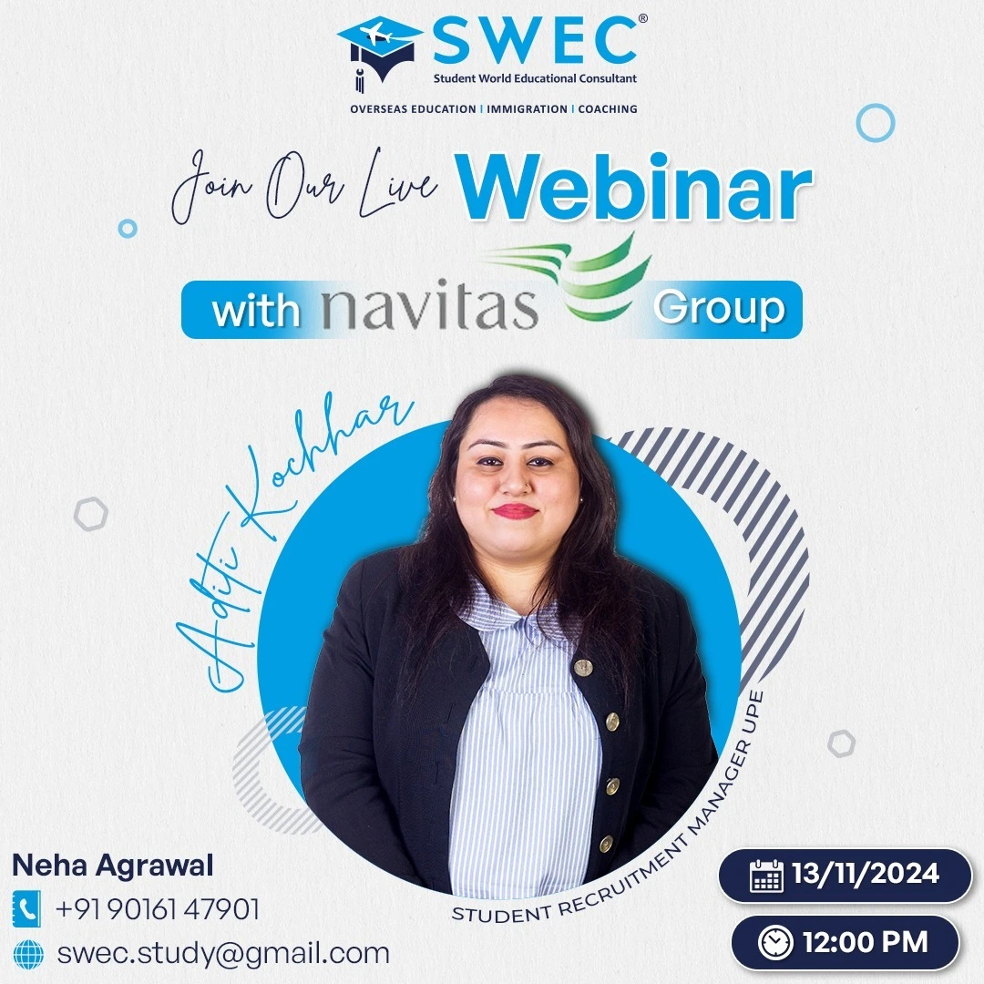 Join our Live Webinar with Navitas Group!