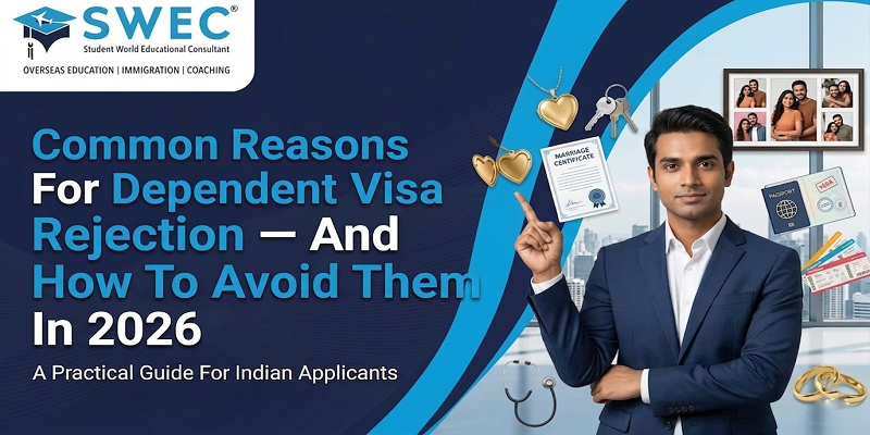 Common Reasons For Dependent Visa Rejection — And How To Avoid Them In 2026 9 Common Reasons For Dependent Visa Rejection