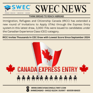 ircc cec draw lowest crs sept 2024
