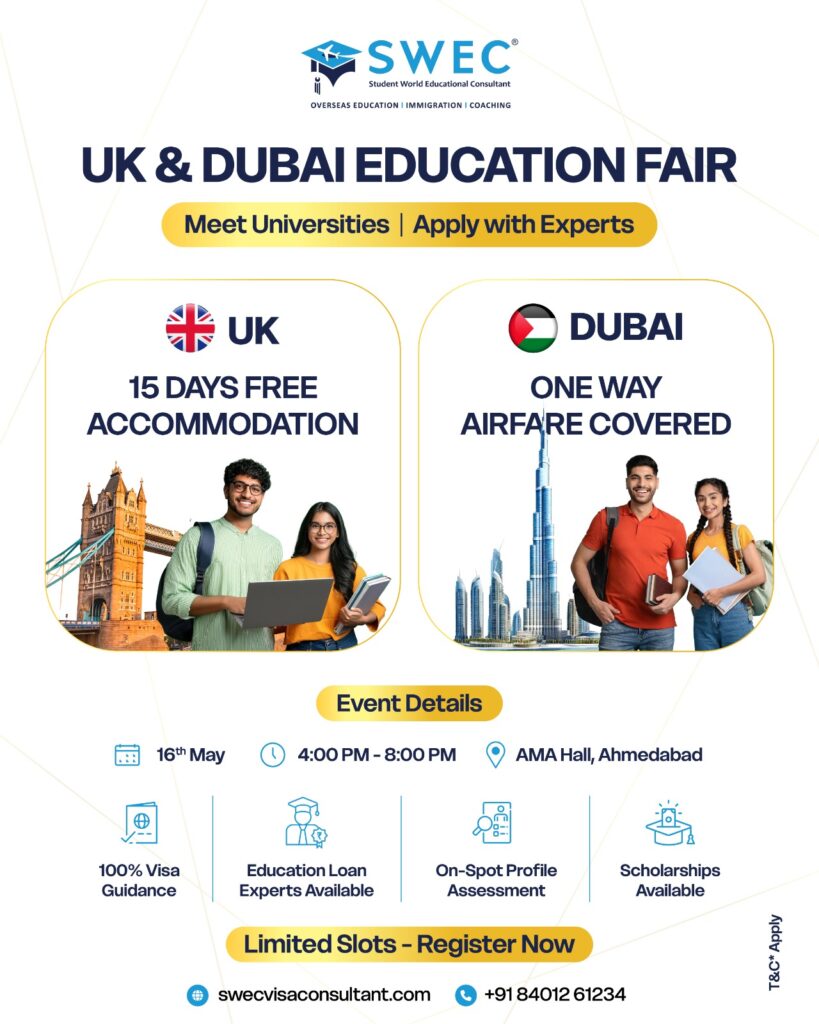 UK & Dubai Education Fair Ahmedabad 2026