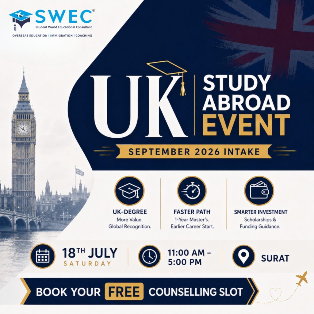 UK Study Abroad Fair 2026 Surat