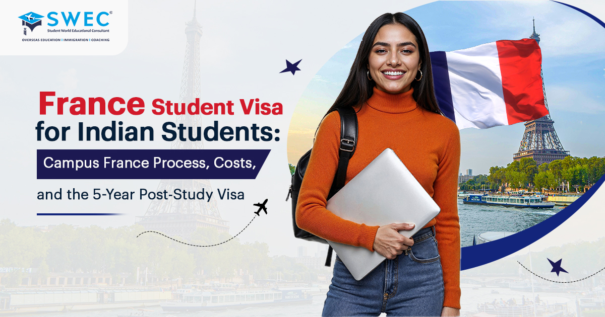 France Student Visa for Indian Students: Campus France Process, Costs, and the 5-Year Visa