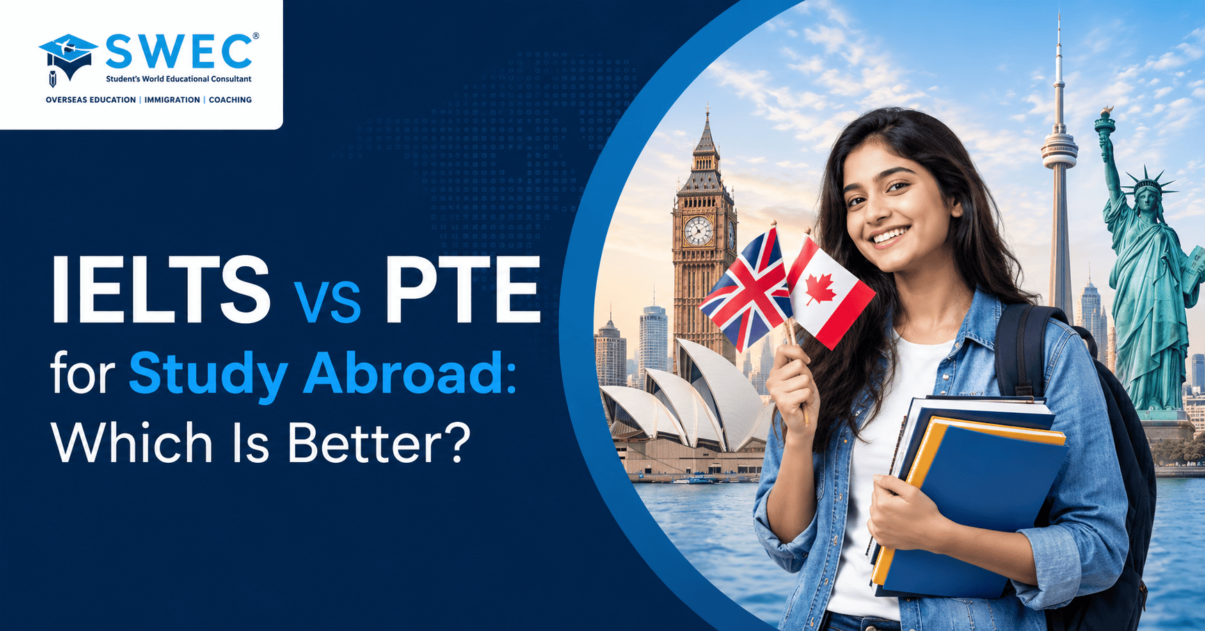 IELTS vs PTE for study abroad : Which Is Better?