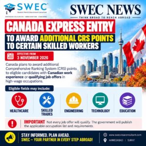 canada express entry to award additional crs points to certain skilled workers